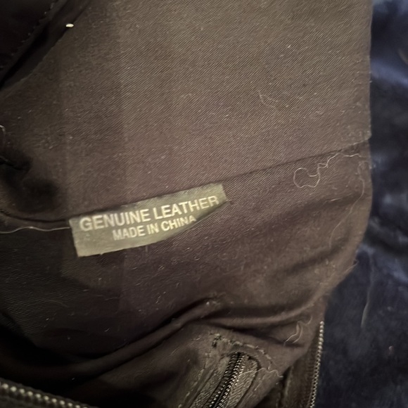 FOSSIL LEATHER BLACK SHOULDER BAG - Picture 8 of 11